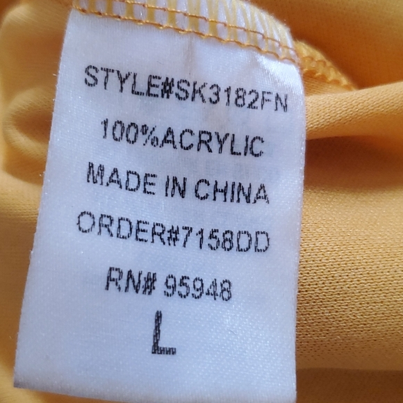 COPY - Fashion Nova Mustard Yellow Crochet Skirt - Picture 7 of 8